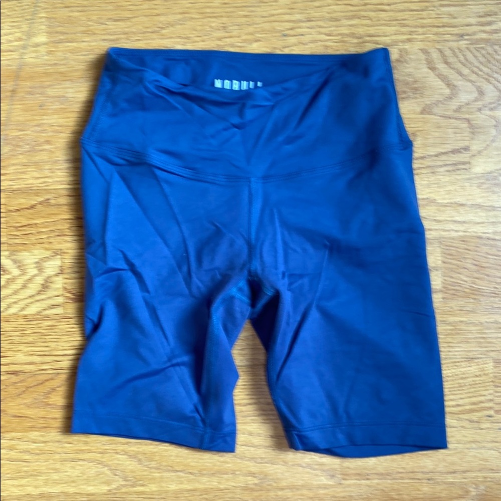 NOBULL Coastal Blue 8” Biker Shorts Size XS